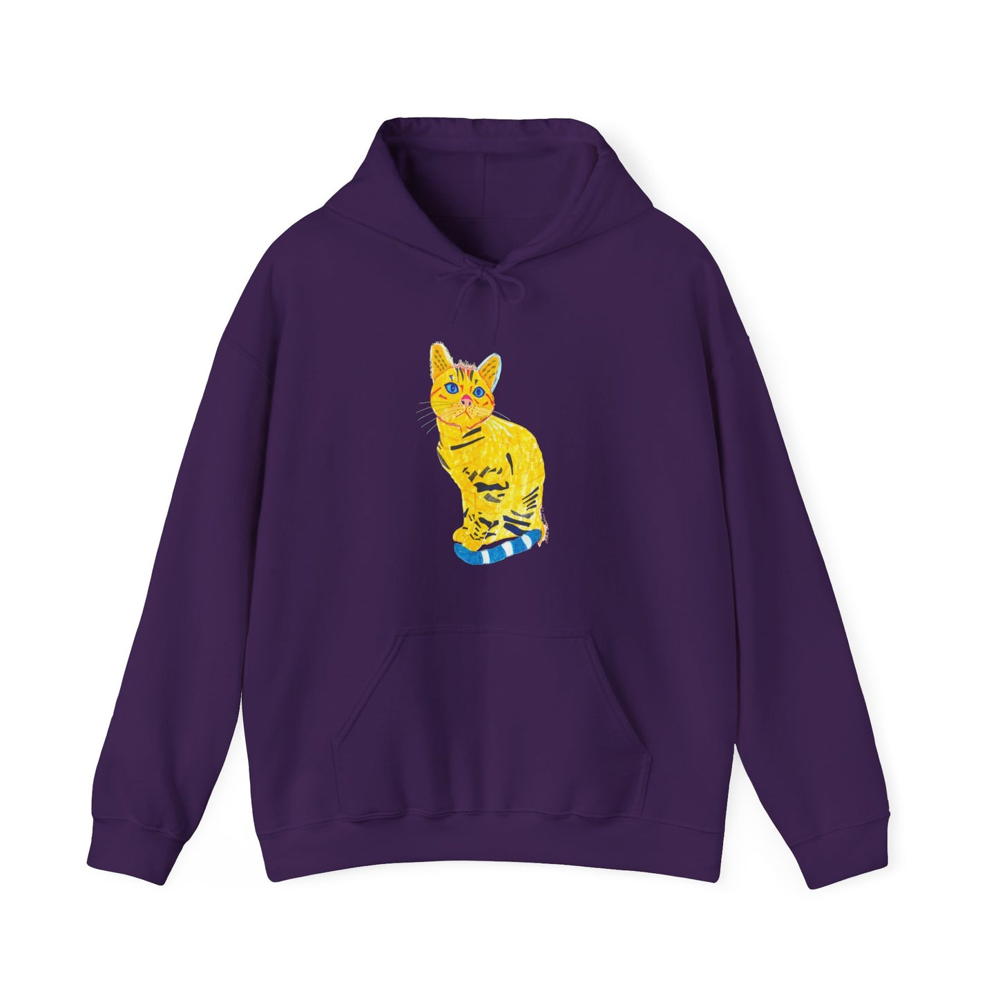 Yellow Cat Unisex Heavy Blend™ Hooded Sweatshirt