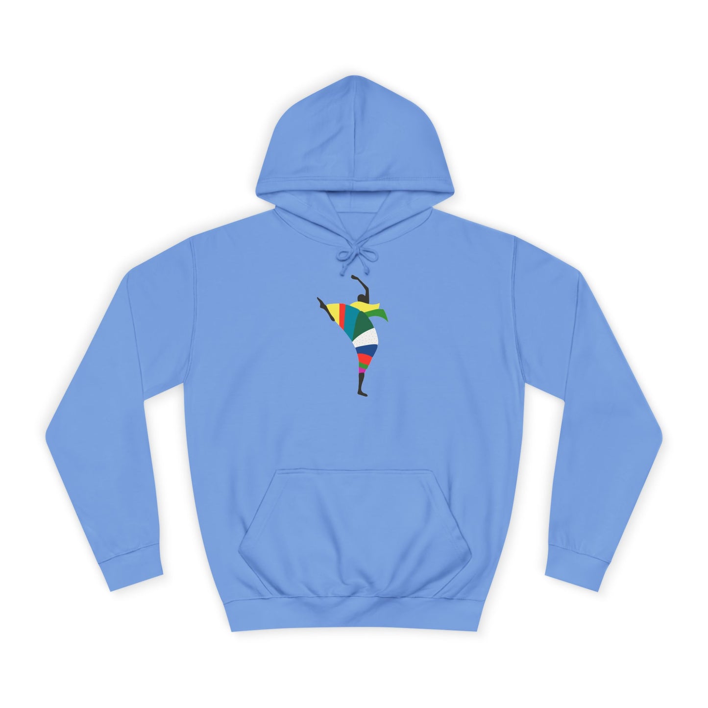 Colorful Dancer Unisex College Hoodie - Stylish Daily Wear