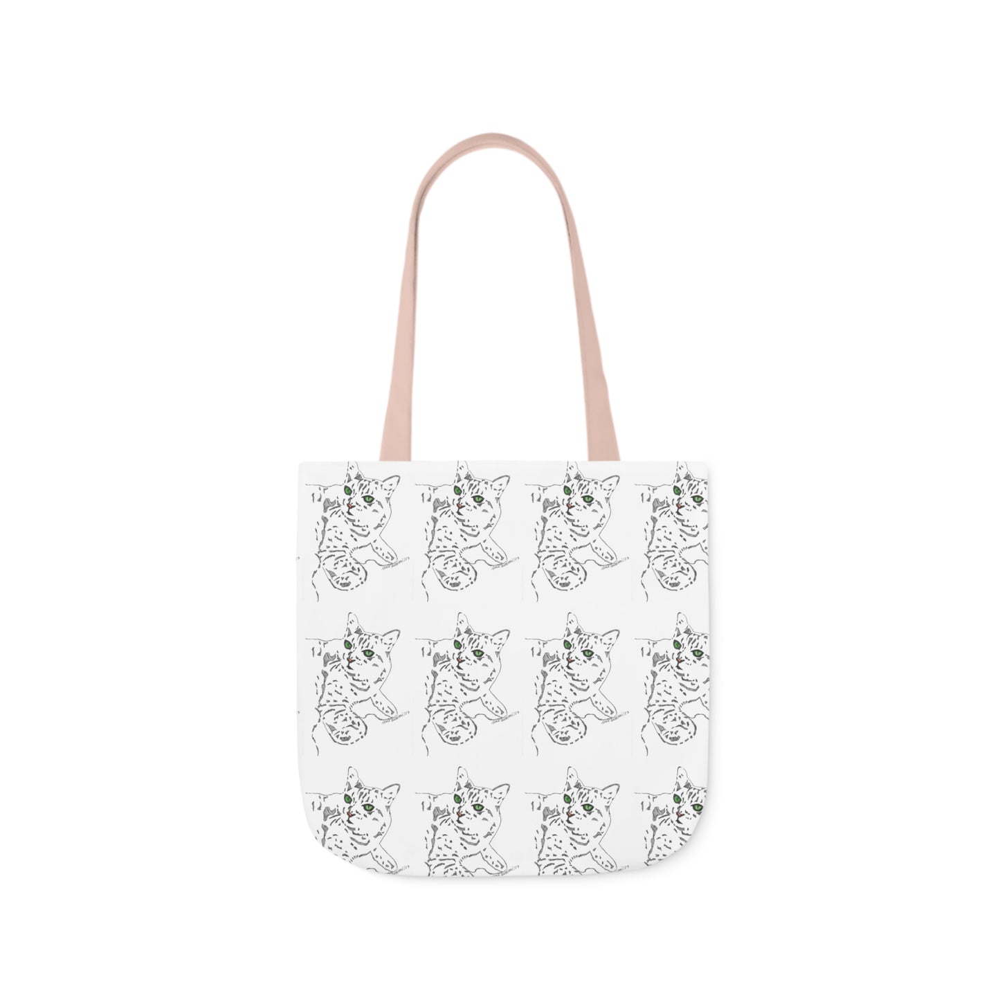 Abstract Cat tote bag