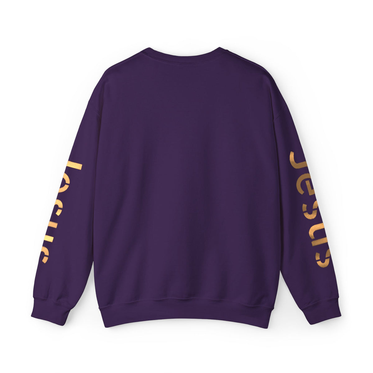 Jesus Gold Script Crewneck Sweatshirt