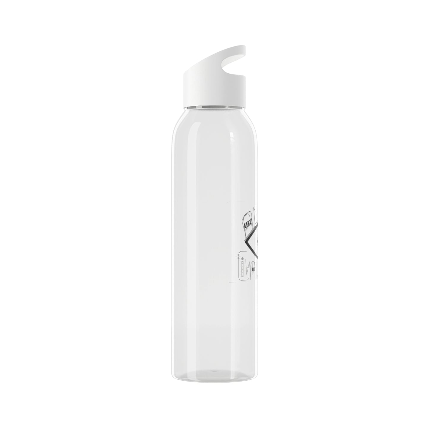 Alma galdinni logo Sky Water Bottle