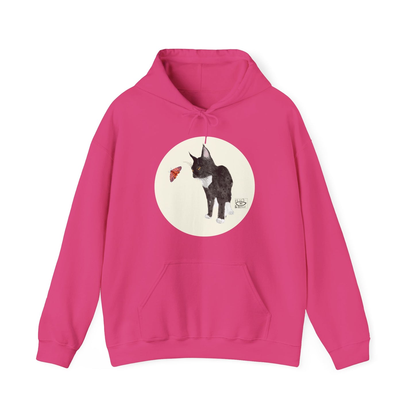 Cat-Inspired Heavy Blend Hoodie, Cozy Animal Sweatshirt, Pet Lover Gift, Unisex Graphic Hooded Sweatshirt, Cute Cat Apparel, Perfect [...]