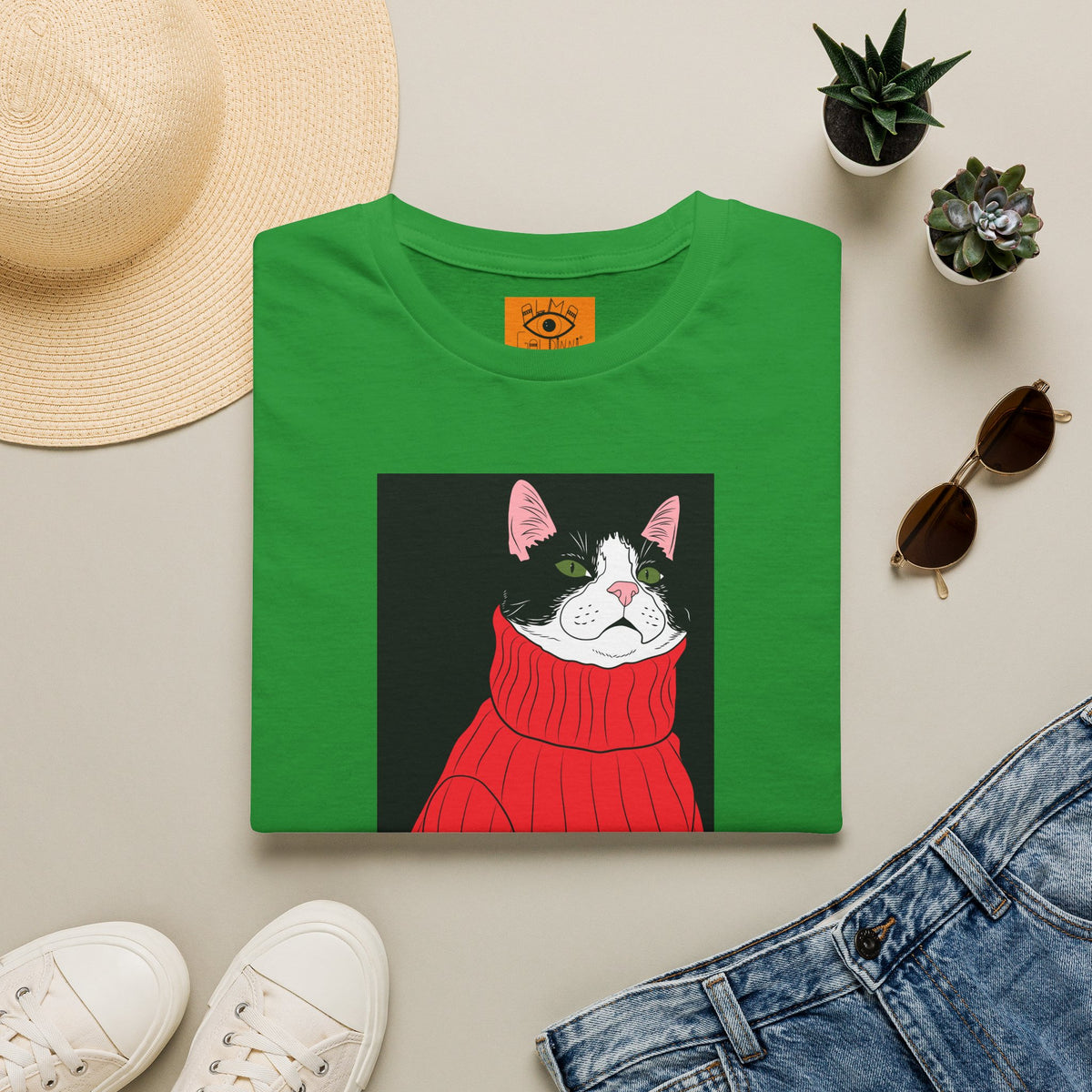 Lazy Cat Unisex Softstyle T-Shirt