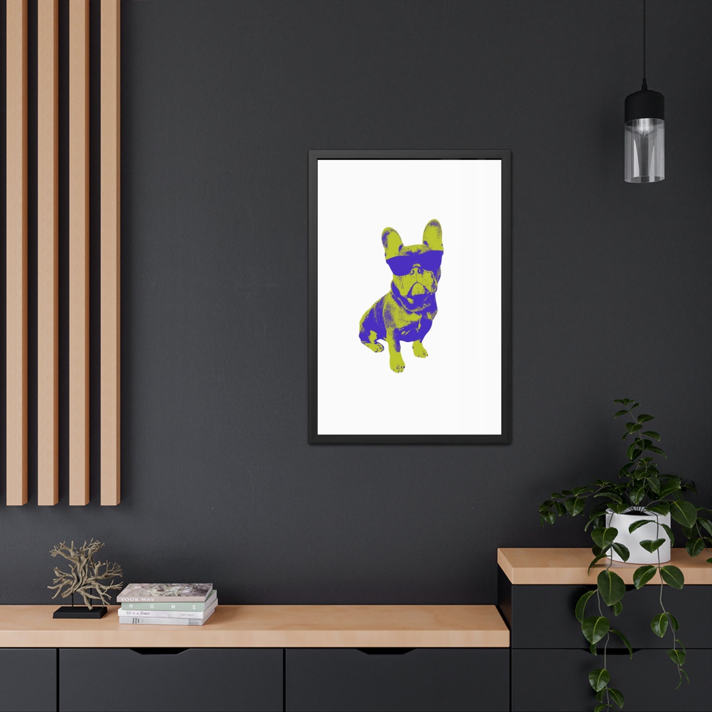 French Buldog Framed Posters