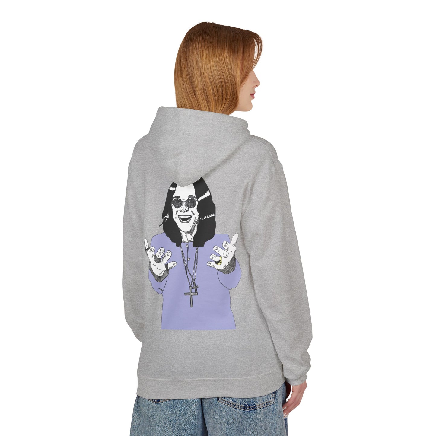 Rock Icons Unisex Midweight Softstyle Fleece Hoodie