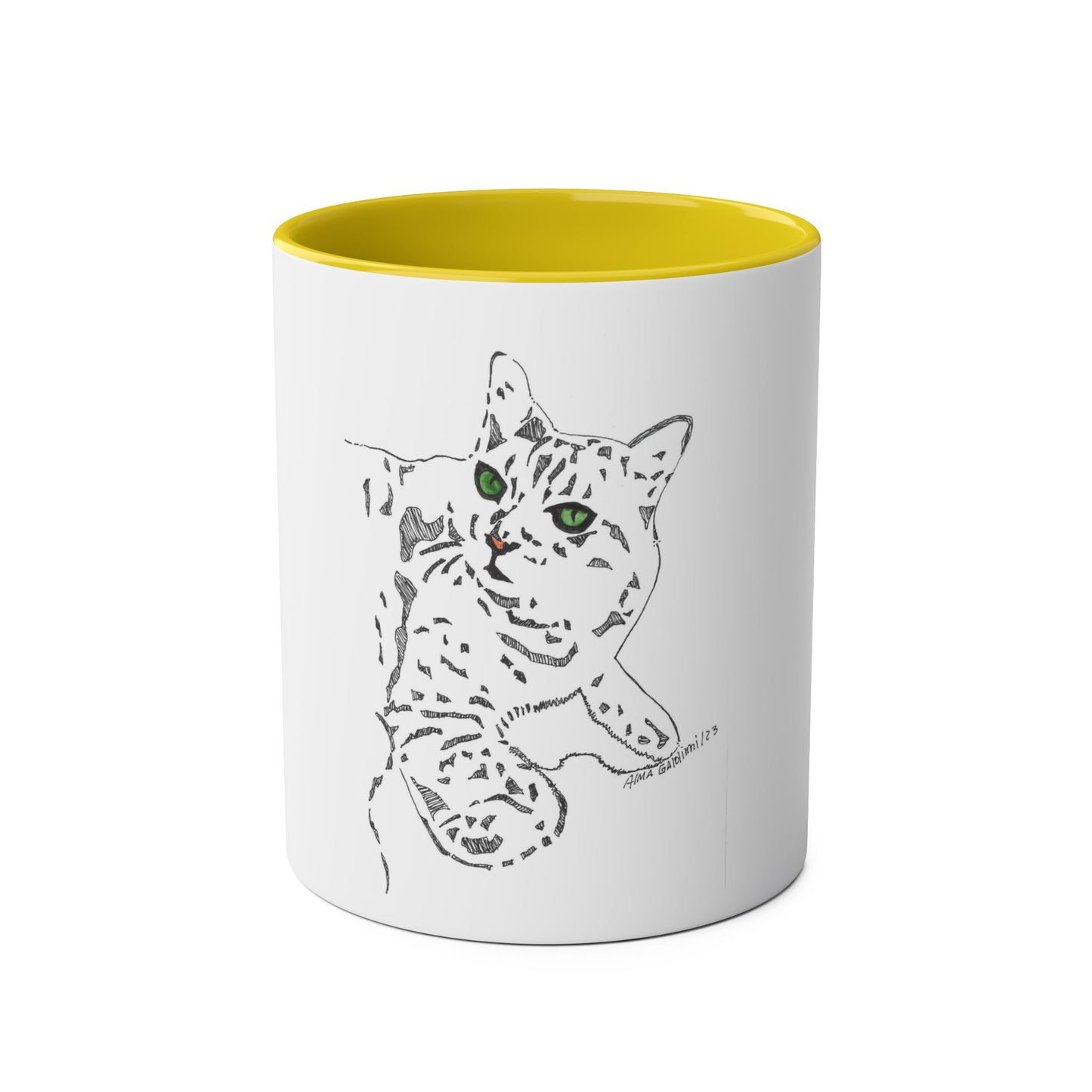 Abstract Ben The Cat