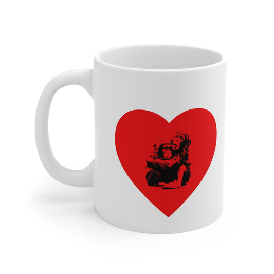 Romantic Heart Ceramic Coffee Cups, Cozy Gift, Valentine’s Day, Home Decor, Love Gifts, Custom Mugs, Coffee Lover