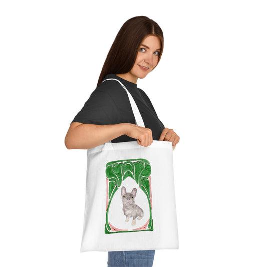 Cotton Tote frenchbuldog