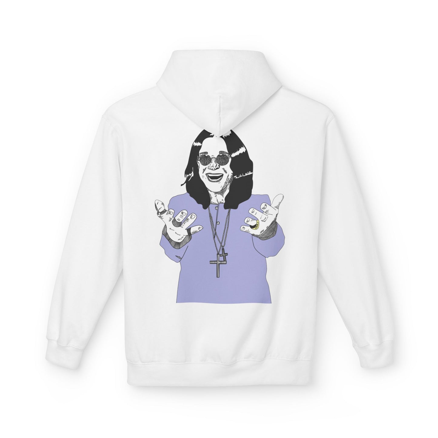 Rock Icons Unisex Midweight Softstyle Fleece Hoodie
