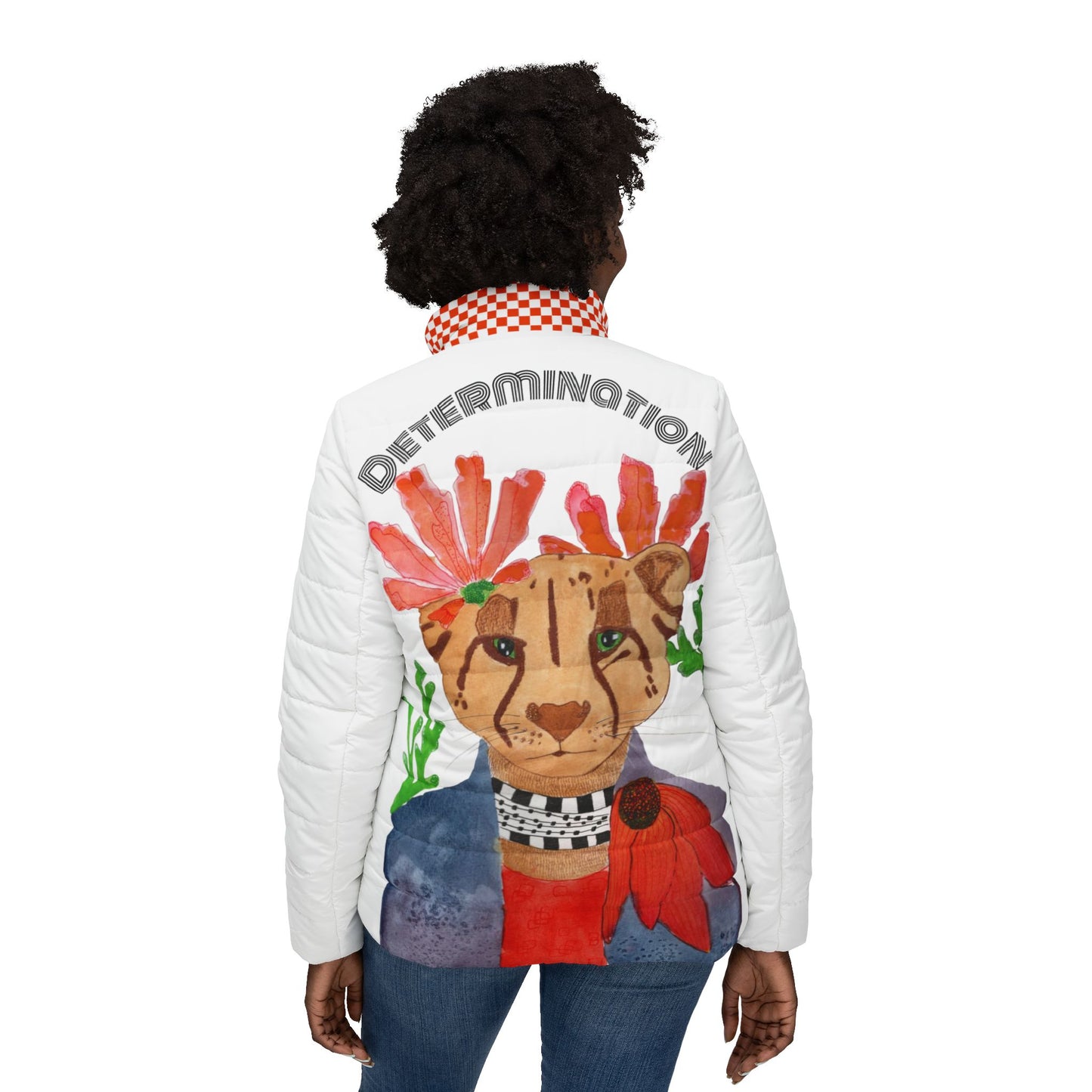 Leopard Women’s Puffer Jacket (AOP)