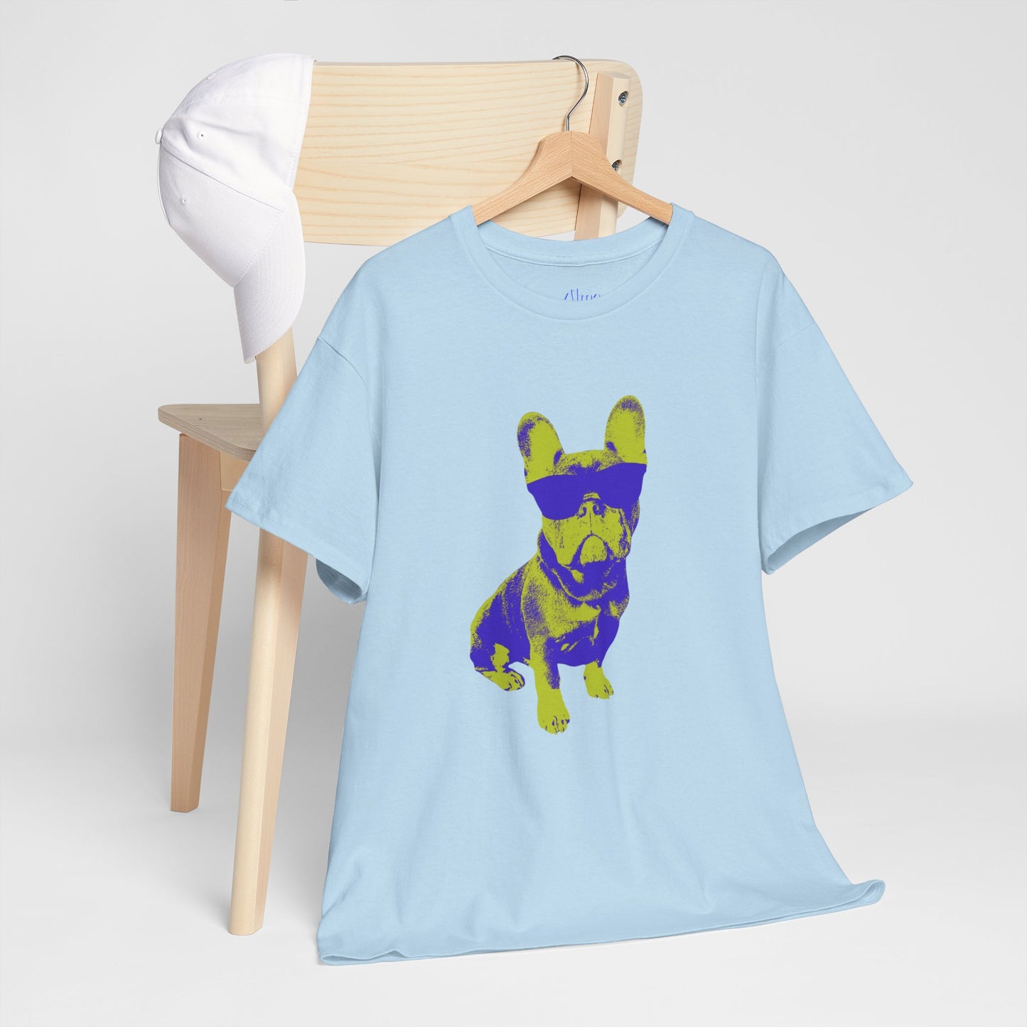French Buldog Unisex Heavy Cotton Tee