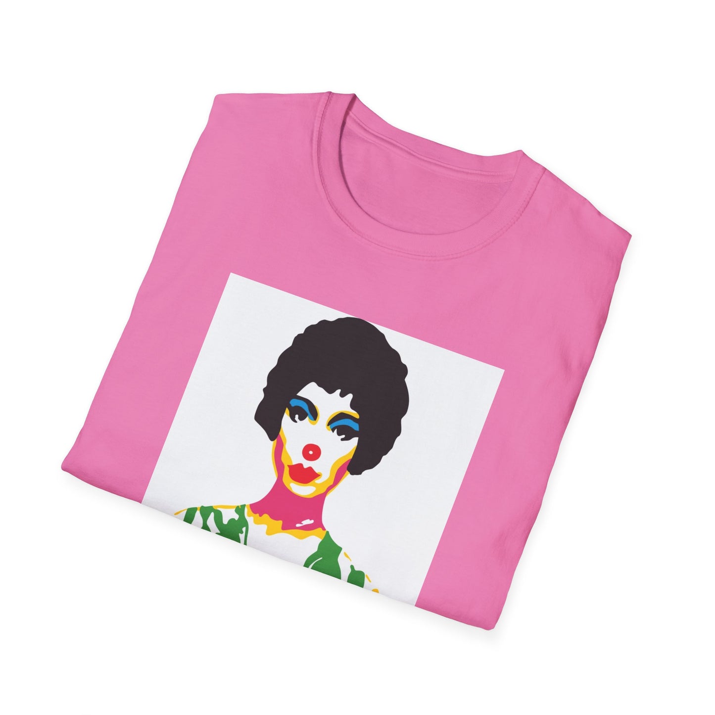Pop Art Femme Portrait T-Shirt