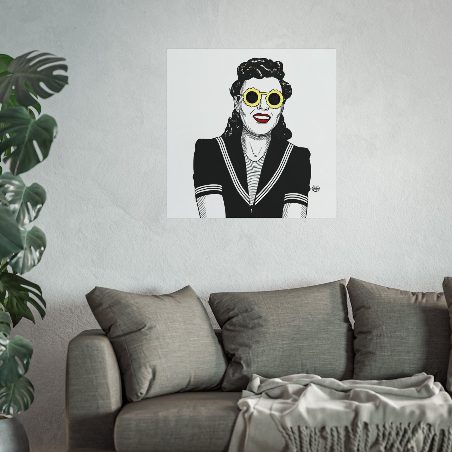 Beach girl Fine Art Posters