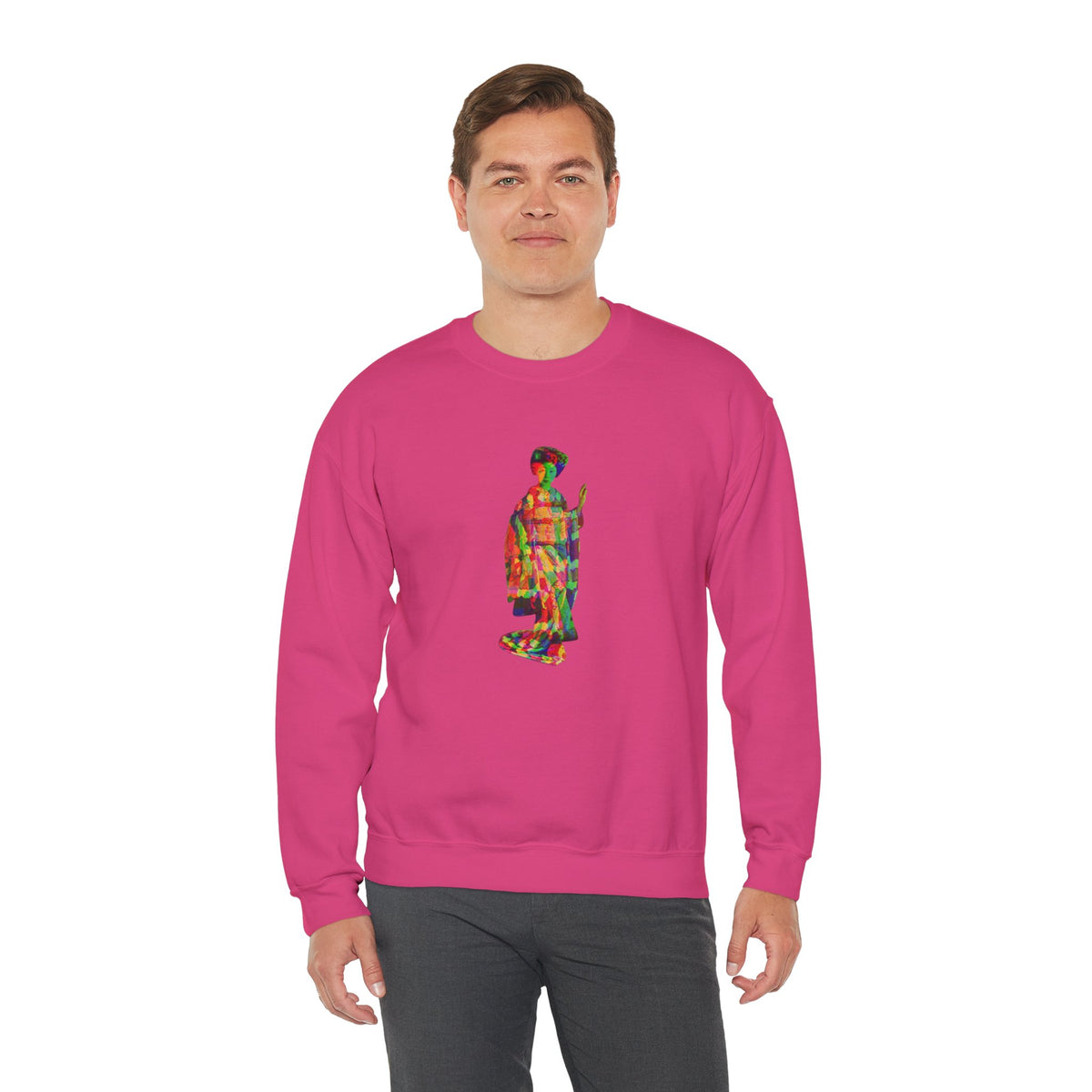 Neon Gueixa Unisex Heavy Blend™ Crewneck Sweatshirt
