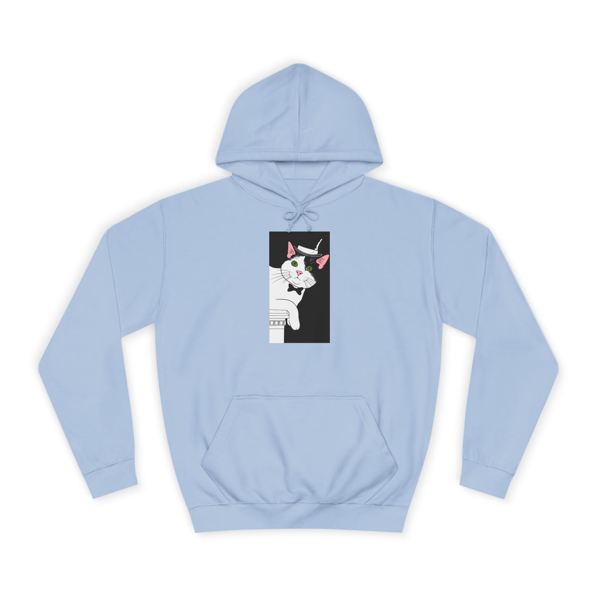 Mister Cat Unisex College Hoodie