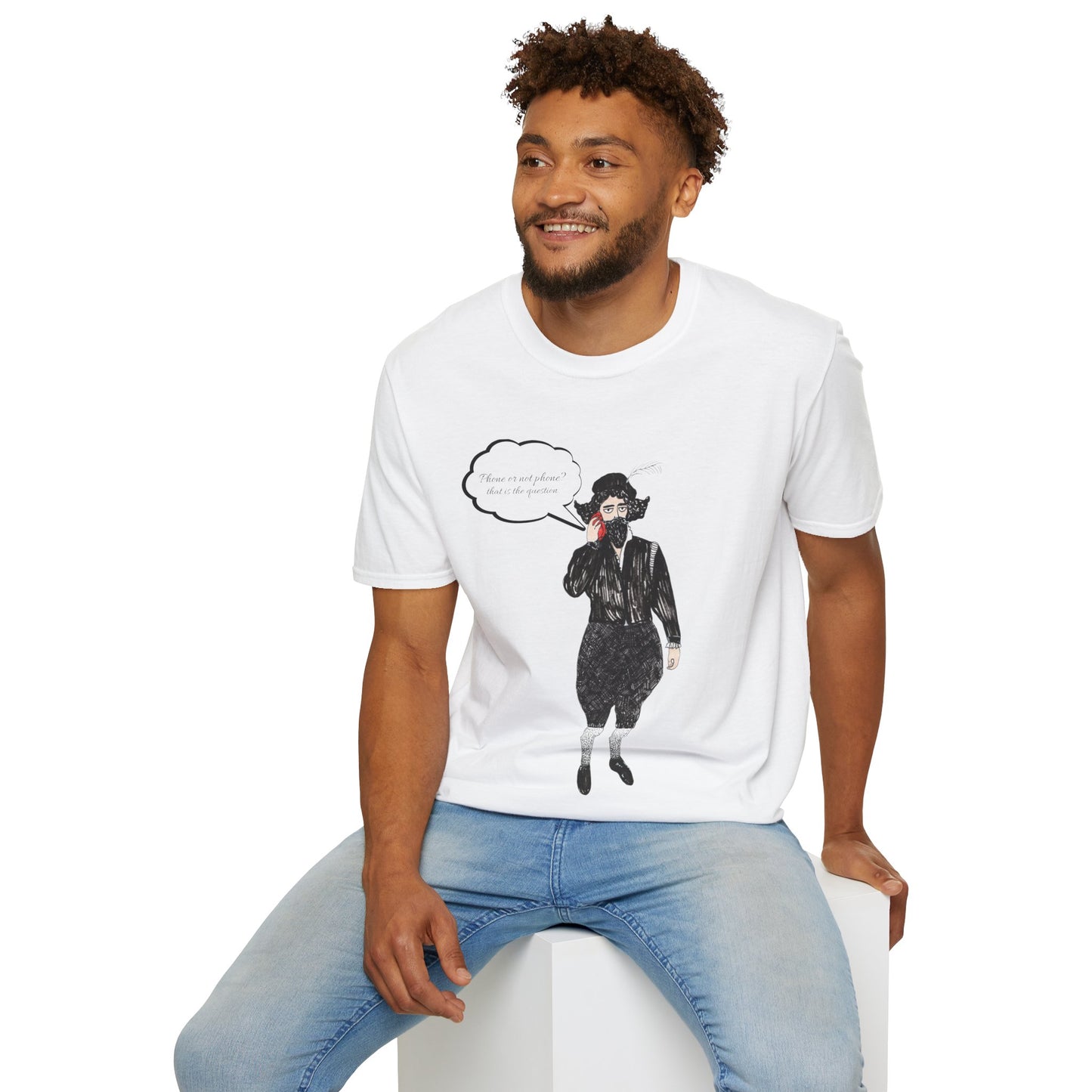 Shakesperare Inspired New Quote Illustration T-Shirt