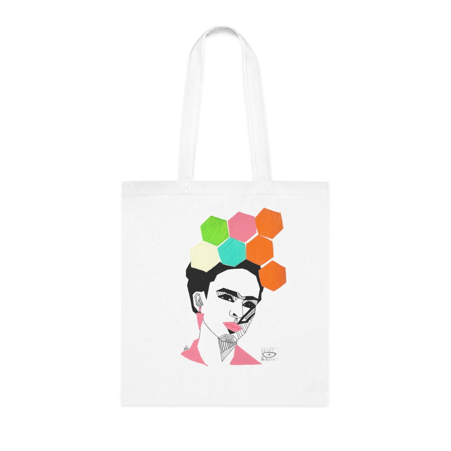 Frida kahlo Cotton Tote Bag - Stylish Eco-Friendly Shopper, Everyday Use, Gift Idea, Art Lover's Accessory, Sustainable Fashion