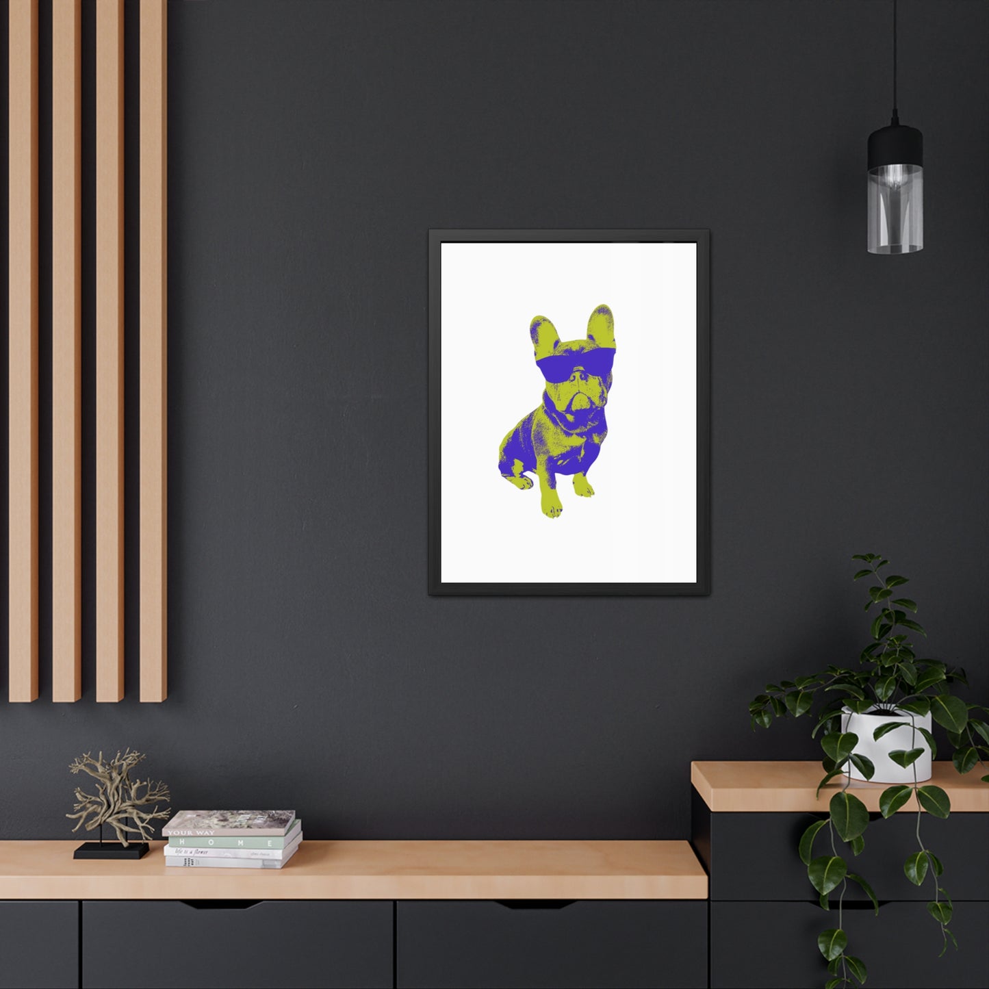 French Buldog Framed Posters