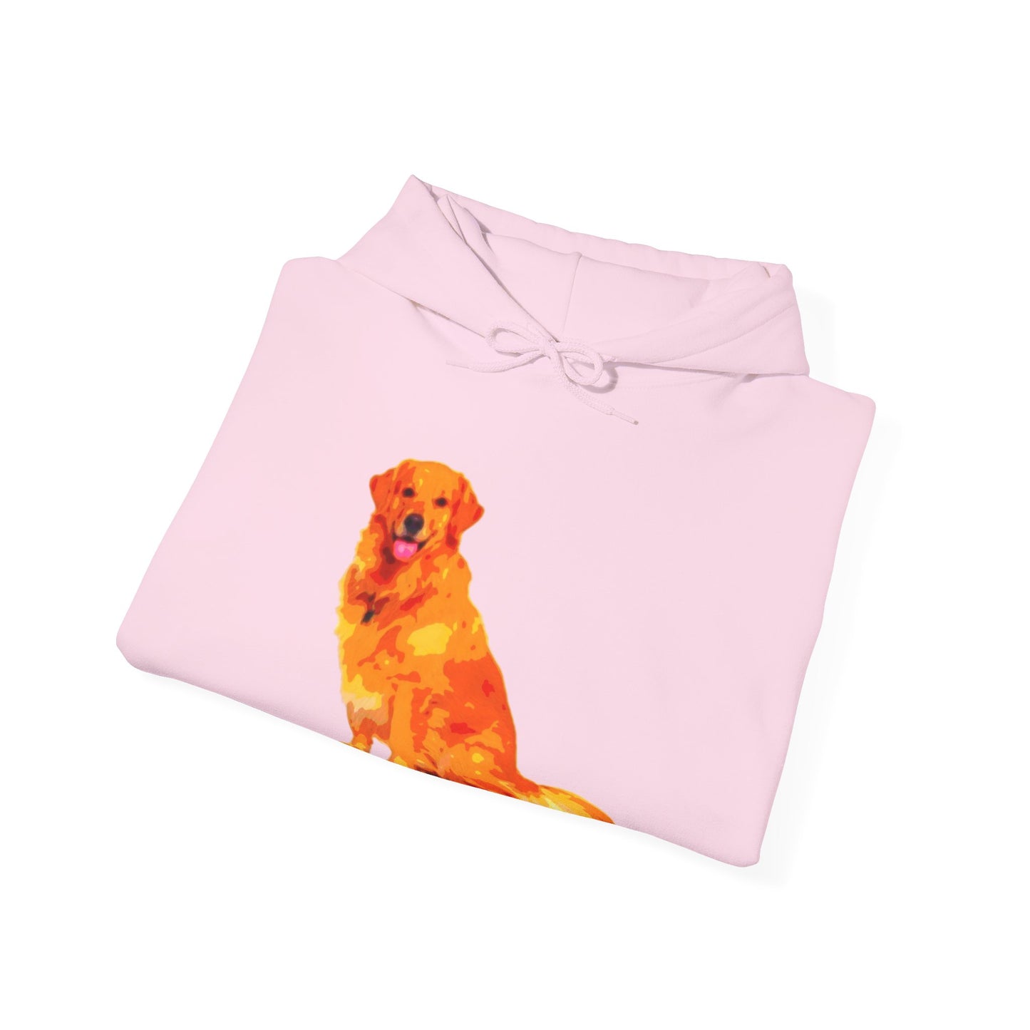 Vibrant Golden Retriever Hoodie, Pet Lover Gift, Cozy Sweatshirt, Animal Art Apparel, Dog Mom Outfit, Christmas Wear, Cute Canine Fashion