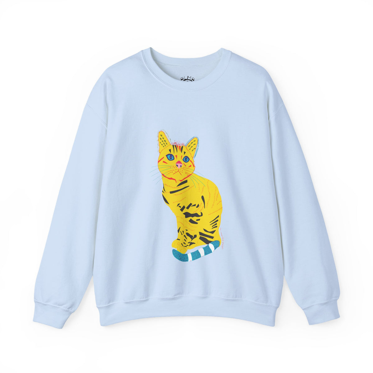 Yellow Cat Unisex Heavy Blend™ Crewneck Sweatshirt