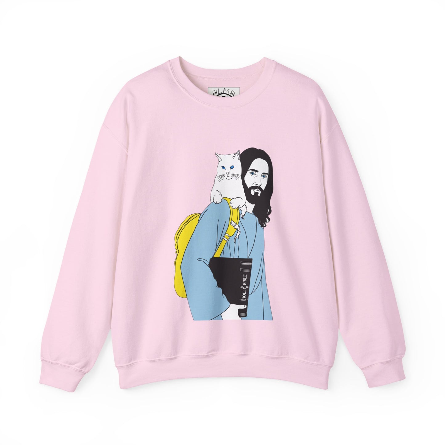 Jeus and cat Unisex Heavy Blend™ Crewneck Sweatshirt