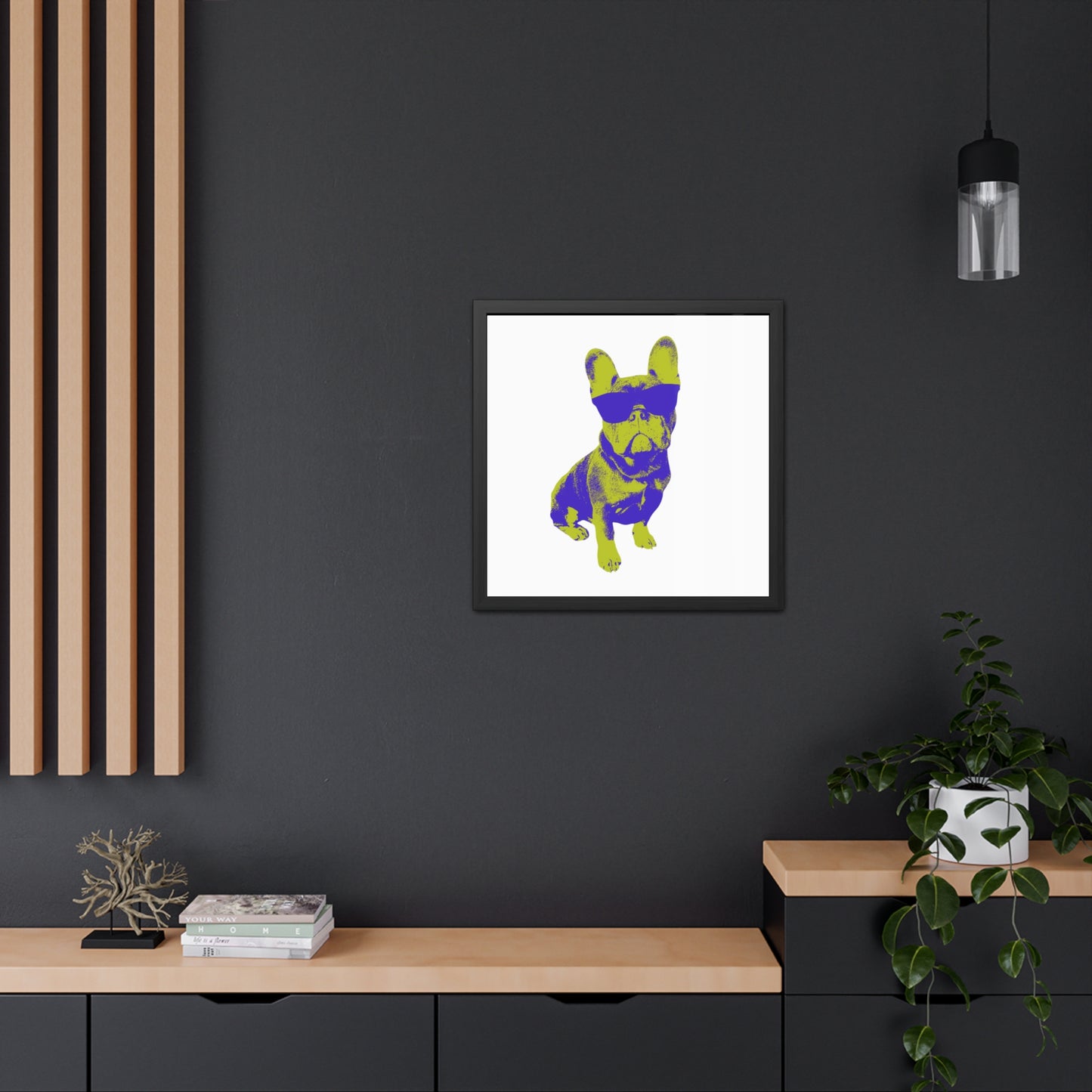 French Buldog Framed Posters