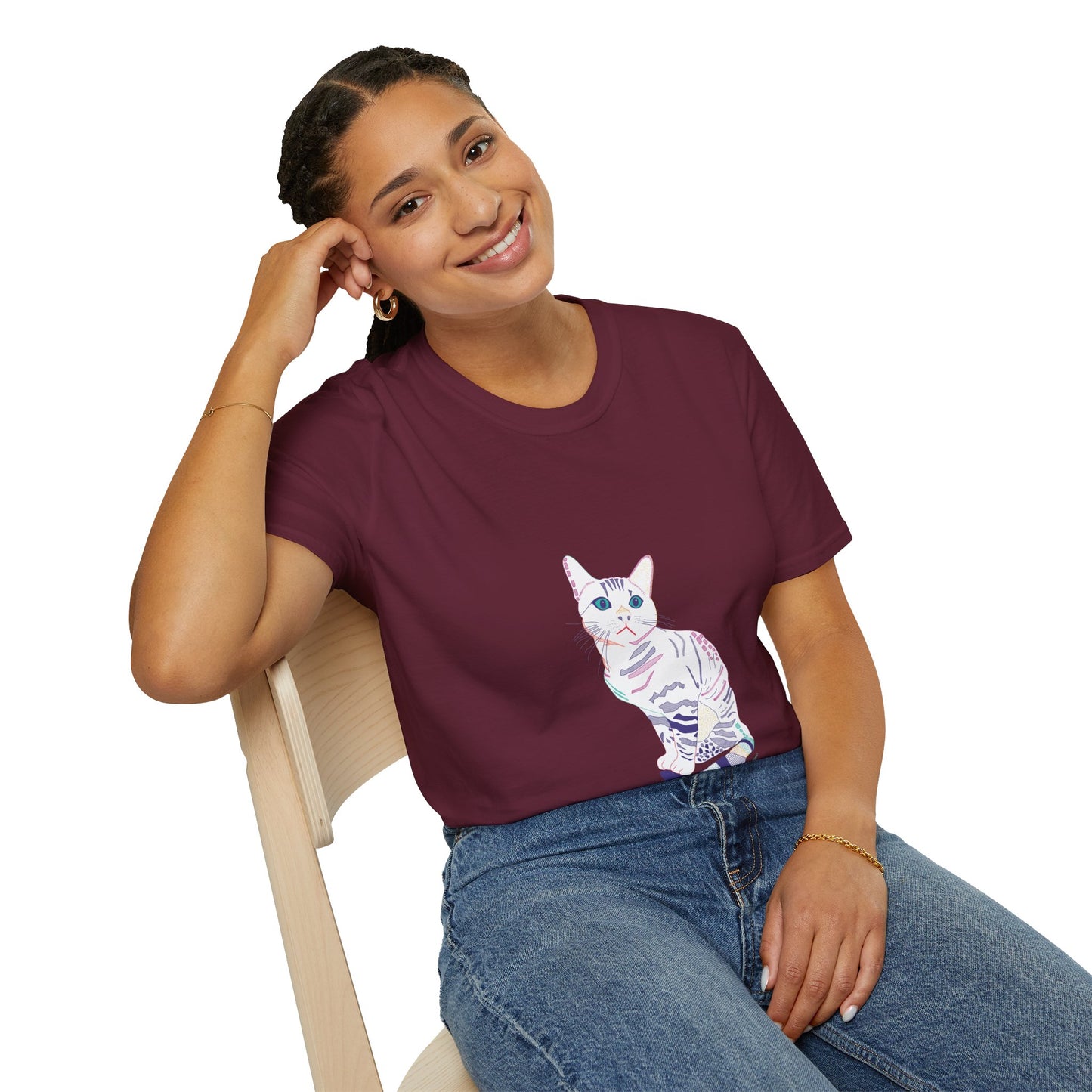 White Cat T-Shirt