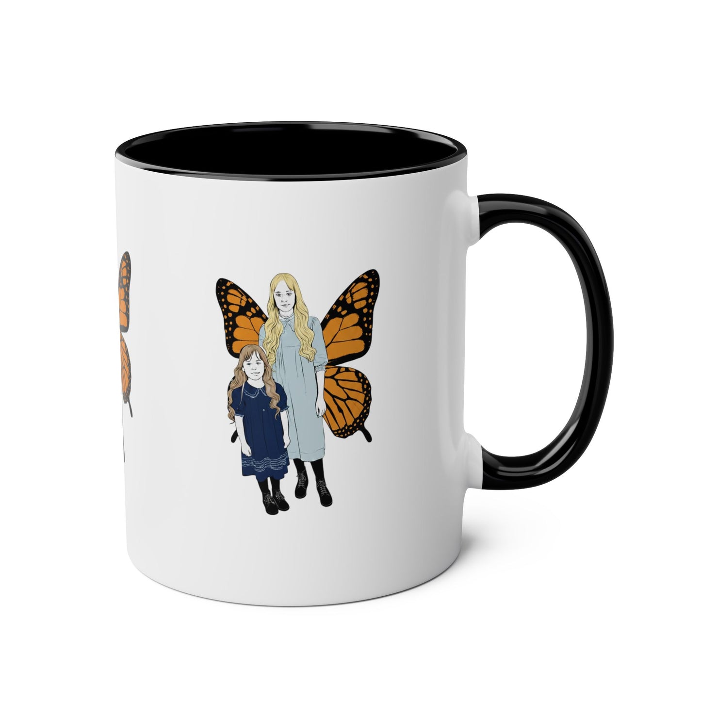 Edwardians children Two-Tone Coffee Mugs, 11oz