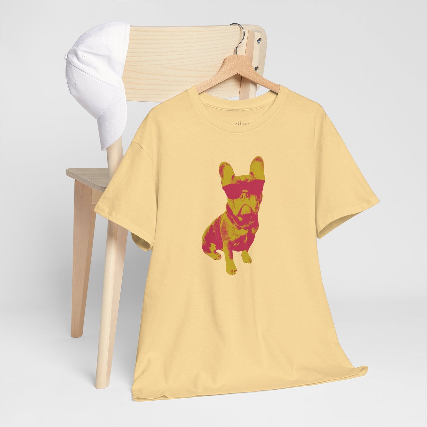 French Buldog Unisex Heavy Cotton Tee
