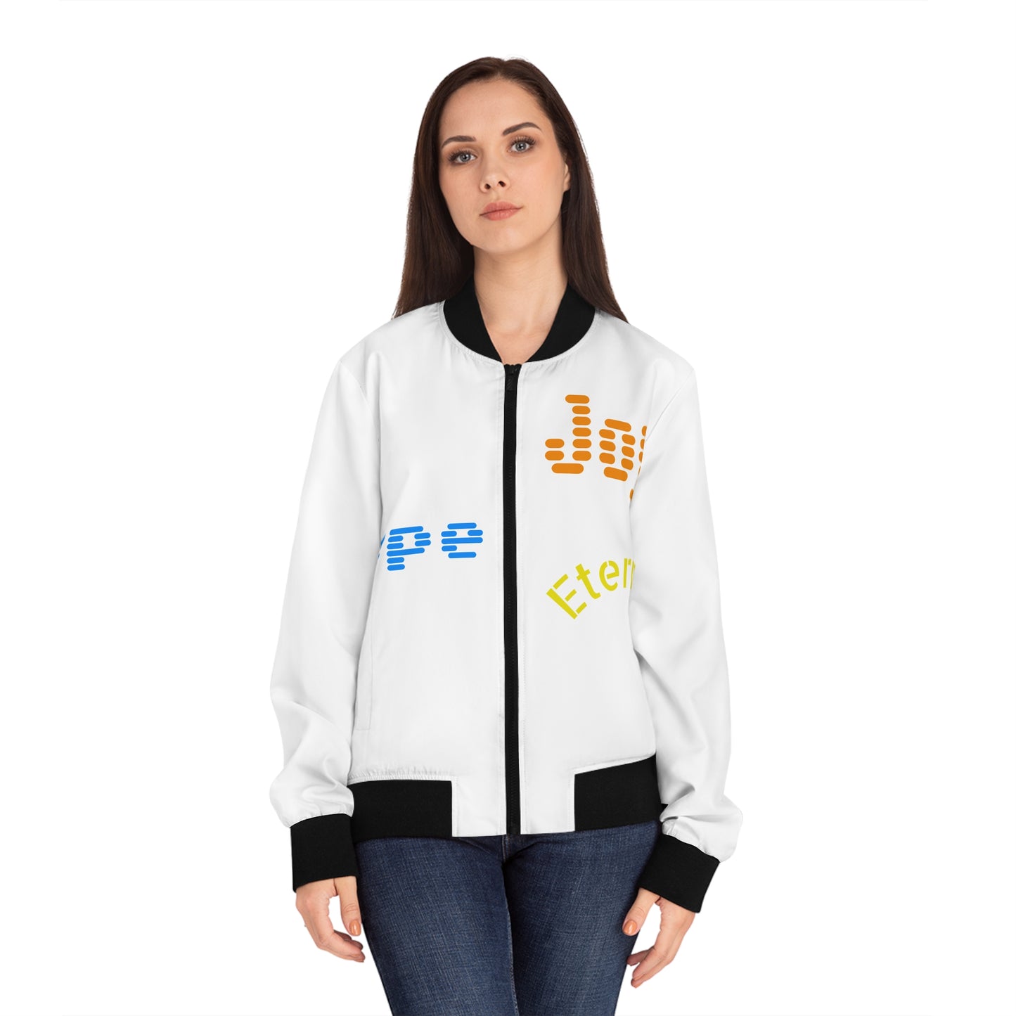 Jesus Jacket Women's Bomber Jacket (AOP)