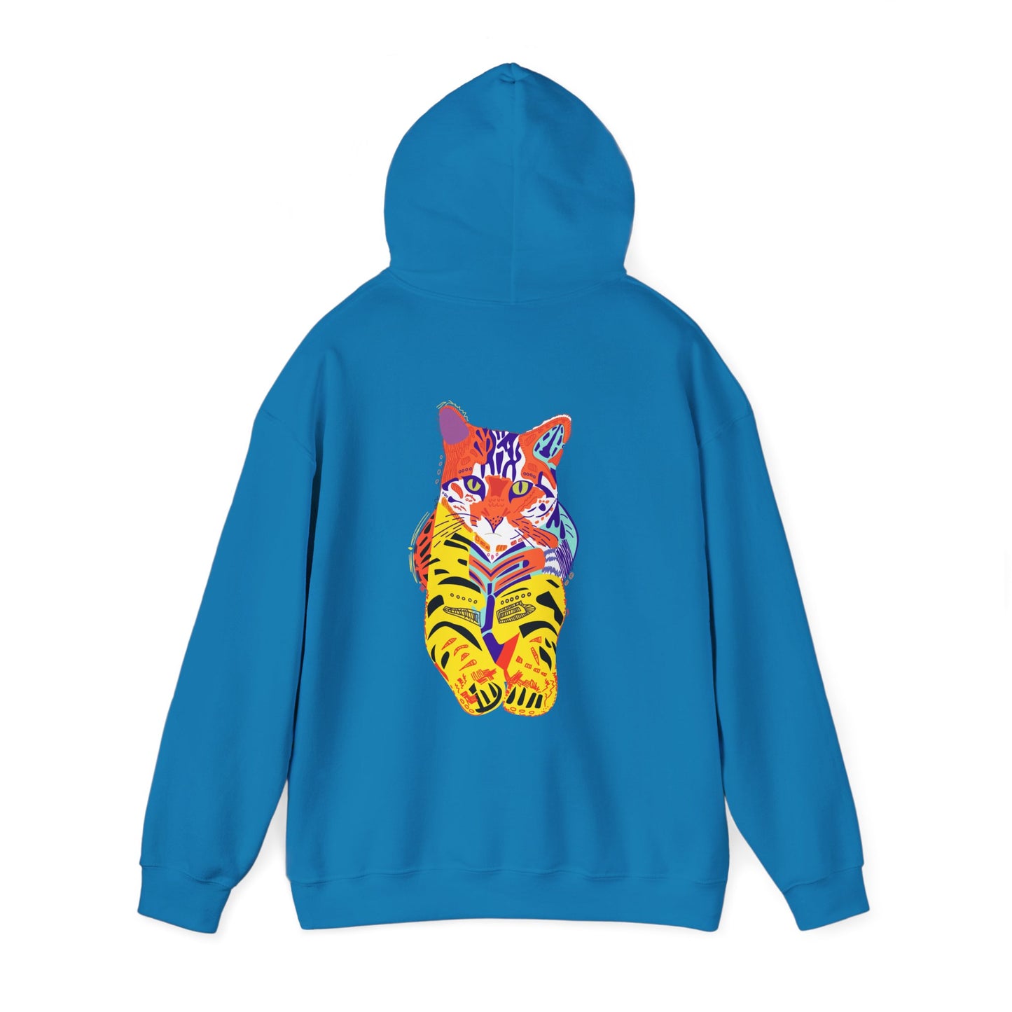Tiger Cat Unisex Heavy Blend™ Hooded Sweatshirt