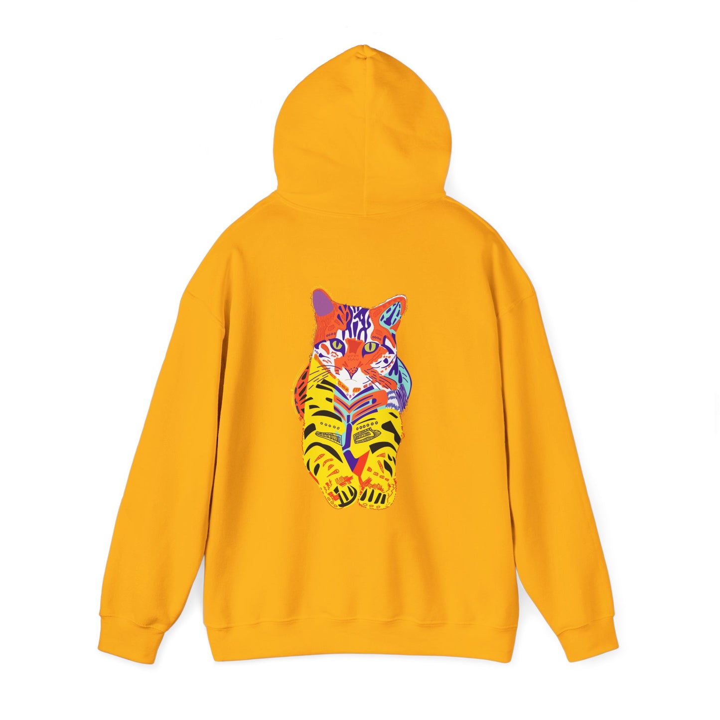 Tiger Cat Unisex Heavy Blend™ Hooded Sweatshirt
