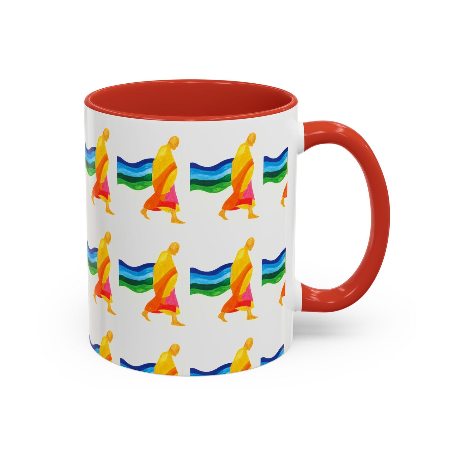 Rainbow Zen Mug