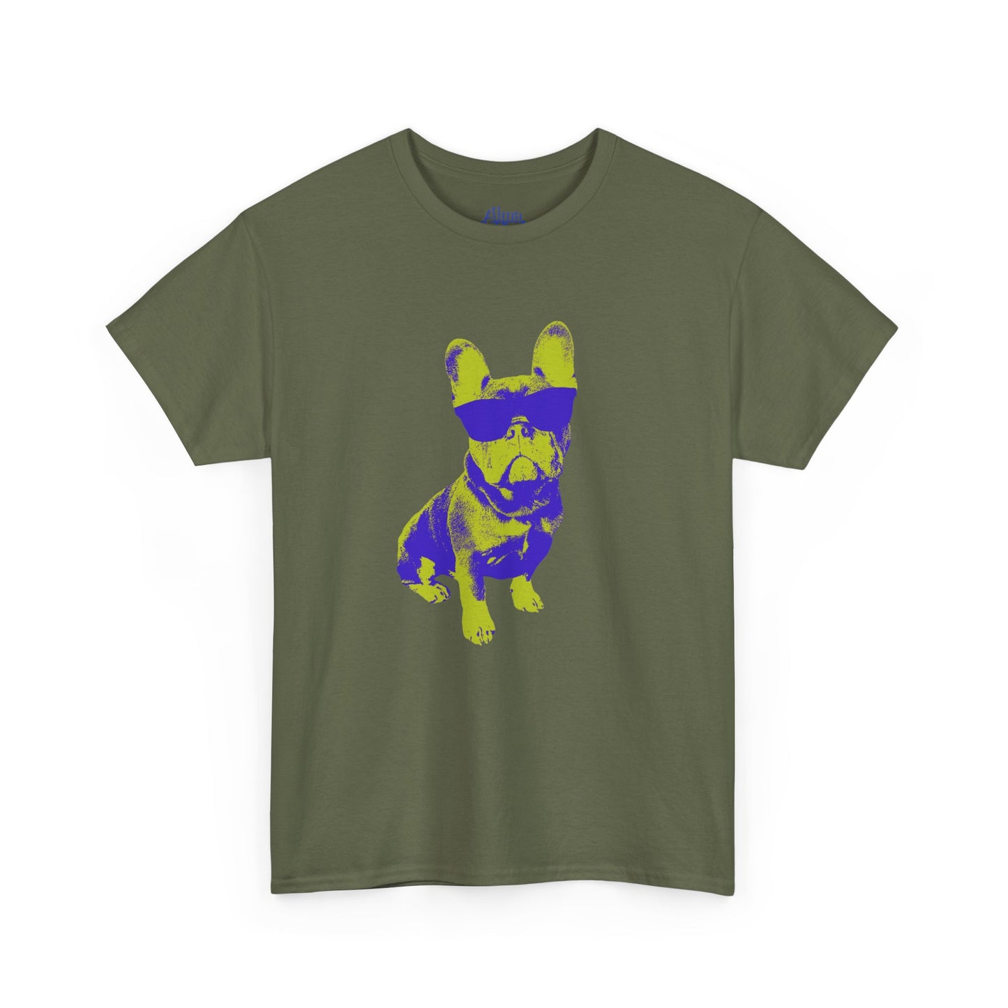 French Buldog Unisex Heavy Cotton Tee
