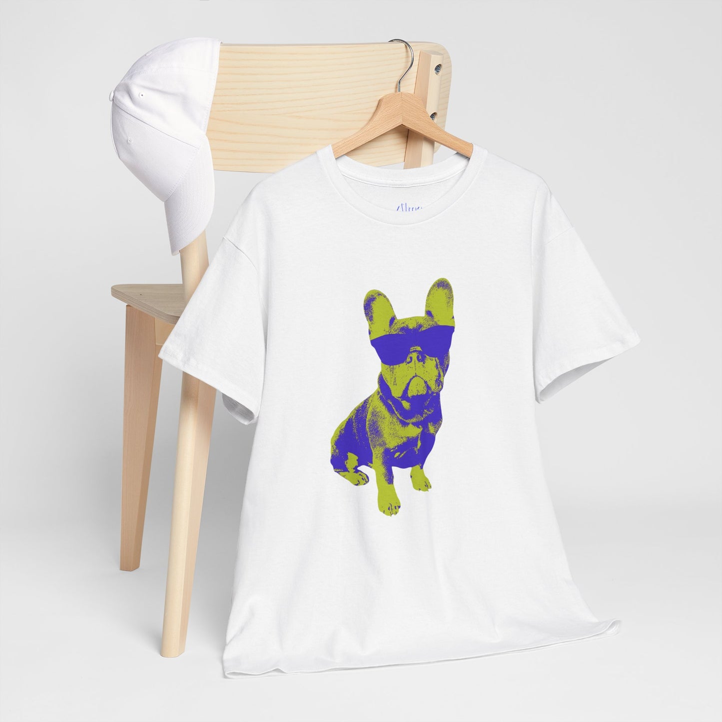French Buldog Unisex Heavy Cotton Tee