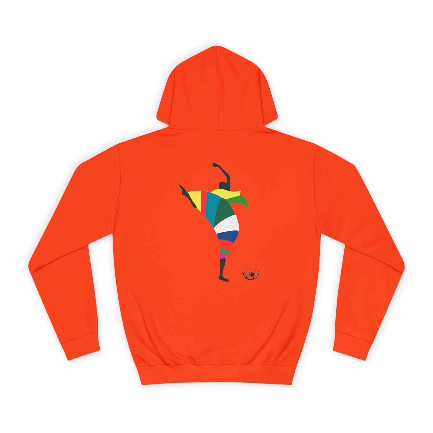 Colorful Dancer Unisex College Hoodie - Stylish Daily Wear