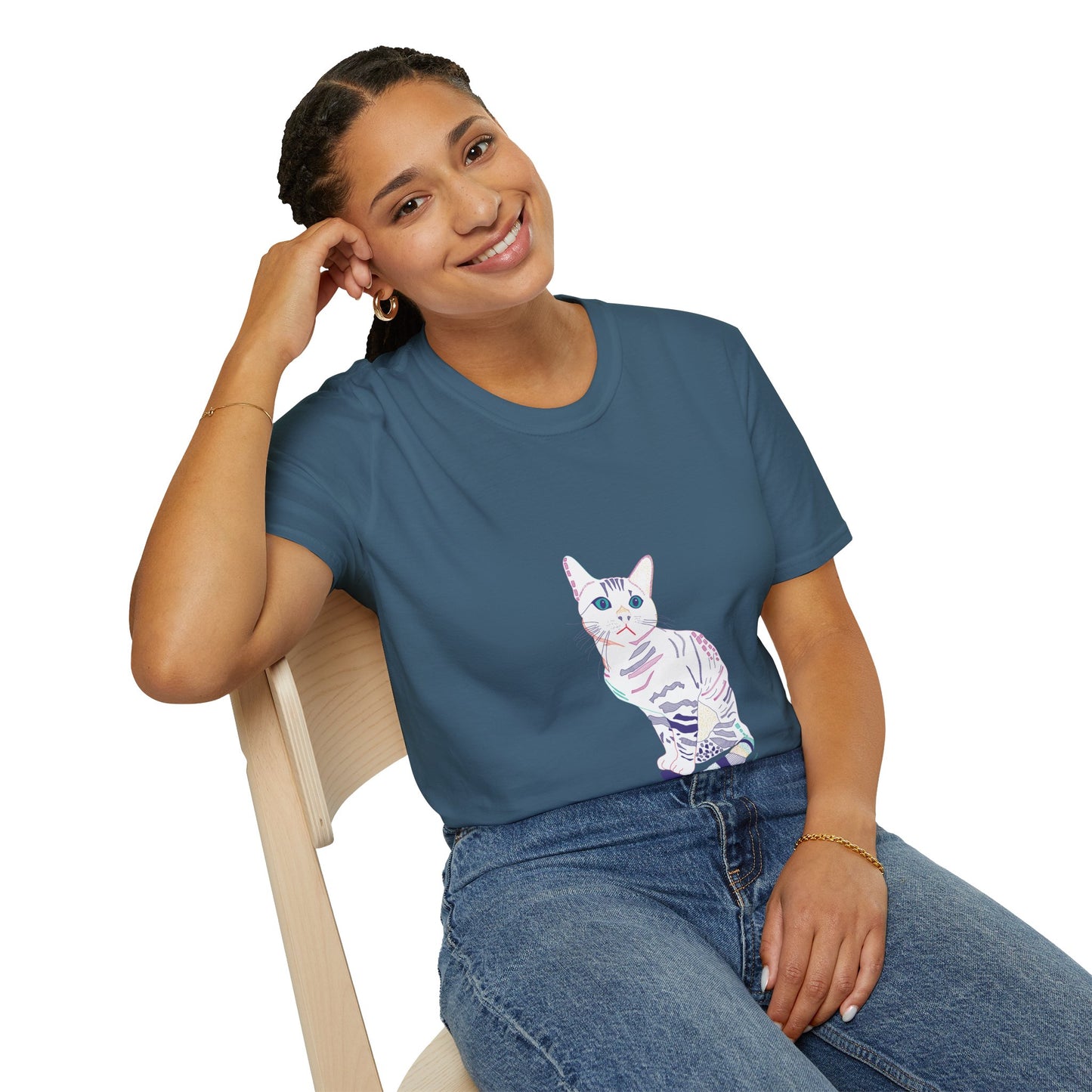 White Cat T-Shirt