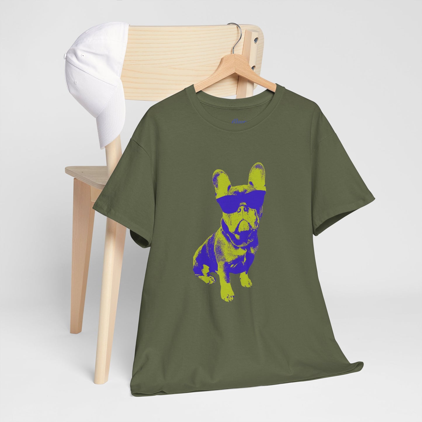 French Buldog Unisex Heavy Cotton Tee