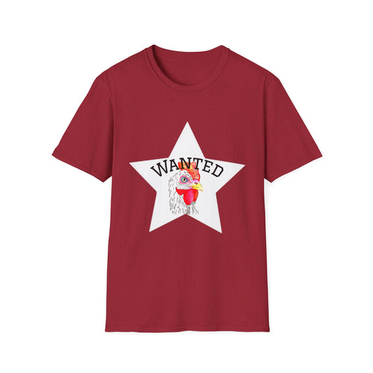 Wanted Heart T-Shirt | Unisex Softstyle Tee for Animal Lovers, Unique Gift, Casual Wear, Valentine's Day, Birthday, Fun Graphics