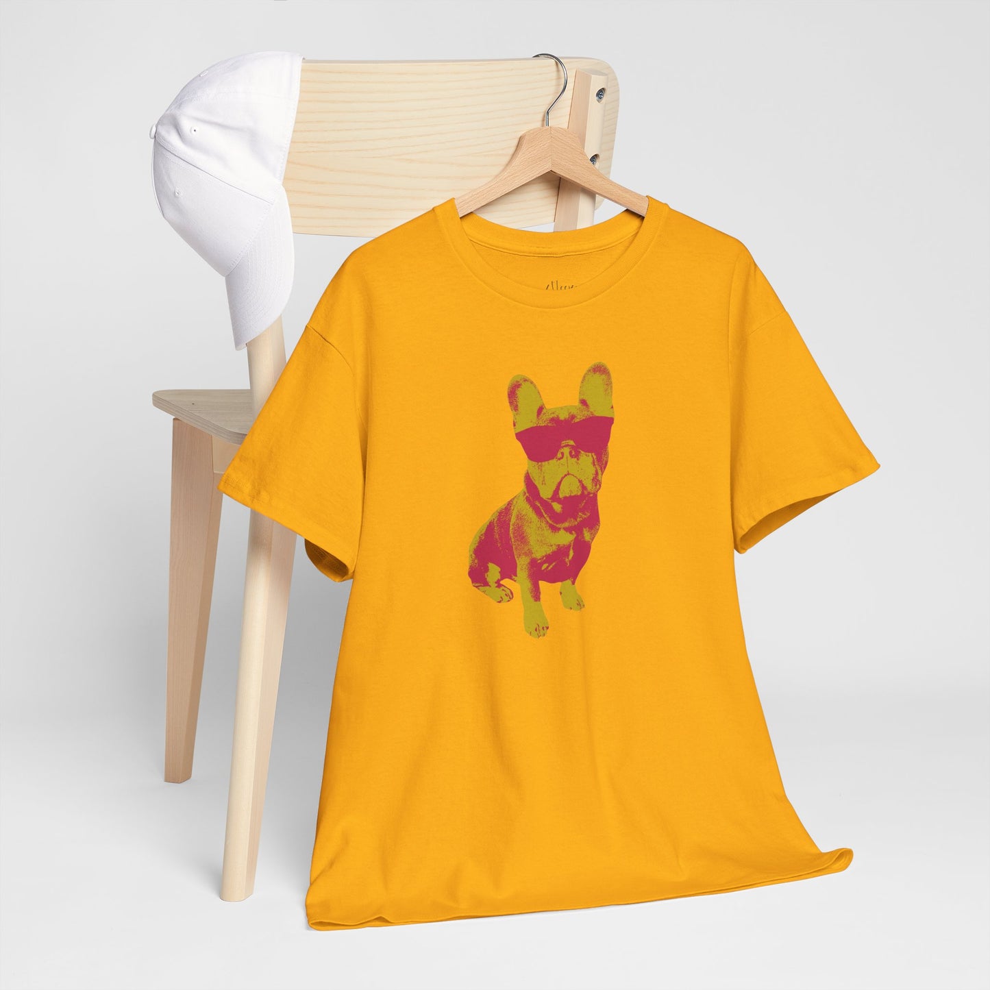 French Buldog Unisex Heavy Cotton Tee