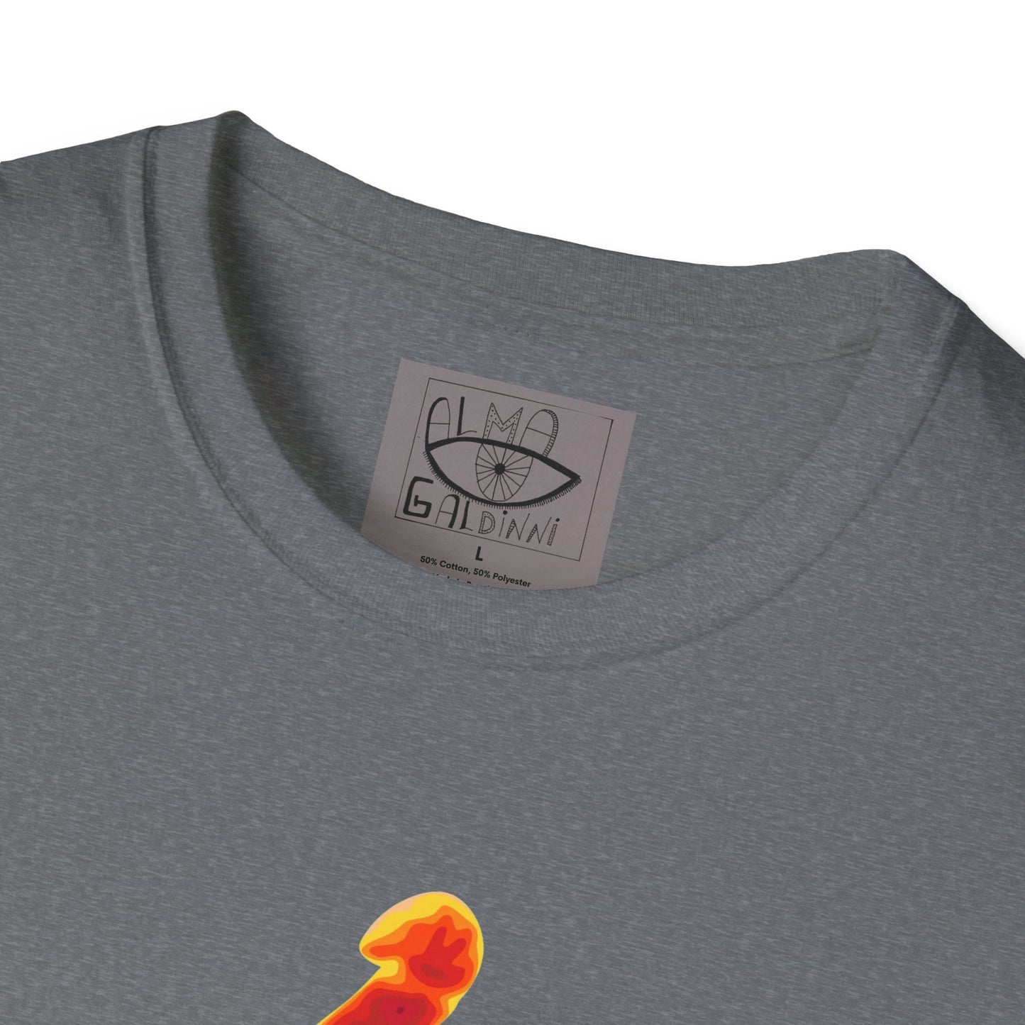Bright Ginger Cat Unisex Softstyle T-Shirt