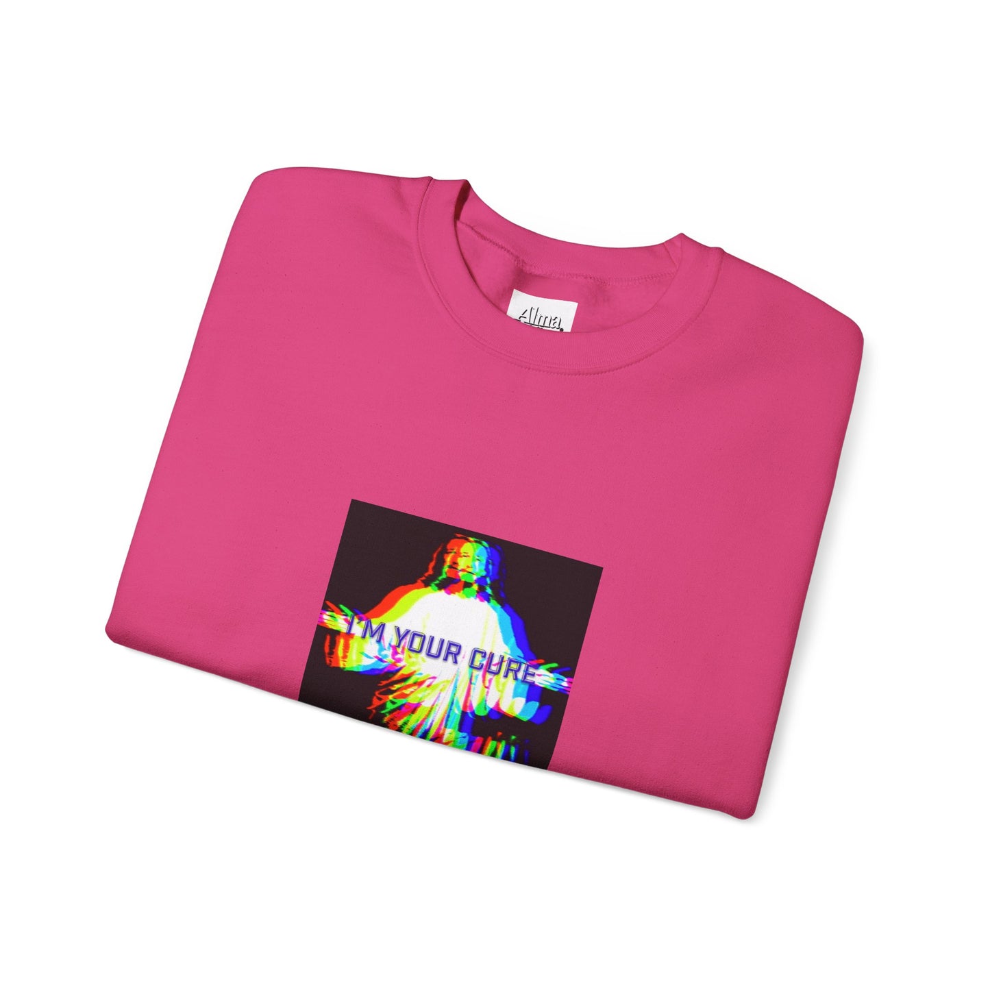 Pop Jesus Unisex Heavy Blend™ Crewneck Sweatshirt