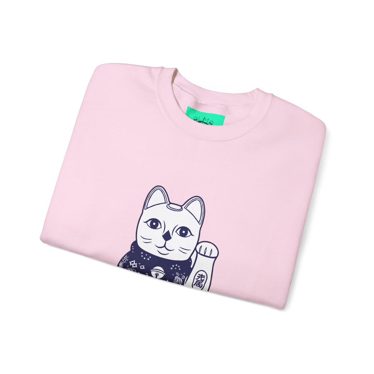 Good Luck Cat Unisex Heavy Blend™ Crewneck Sweatshirt