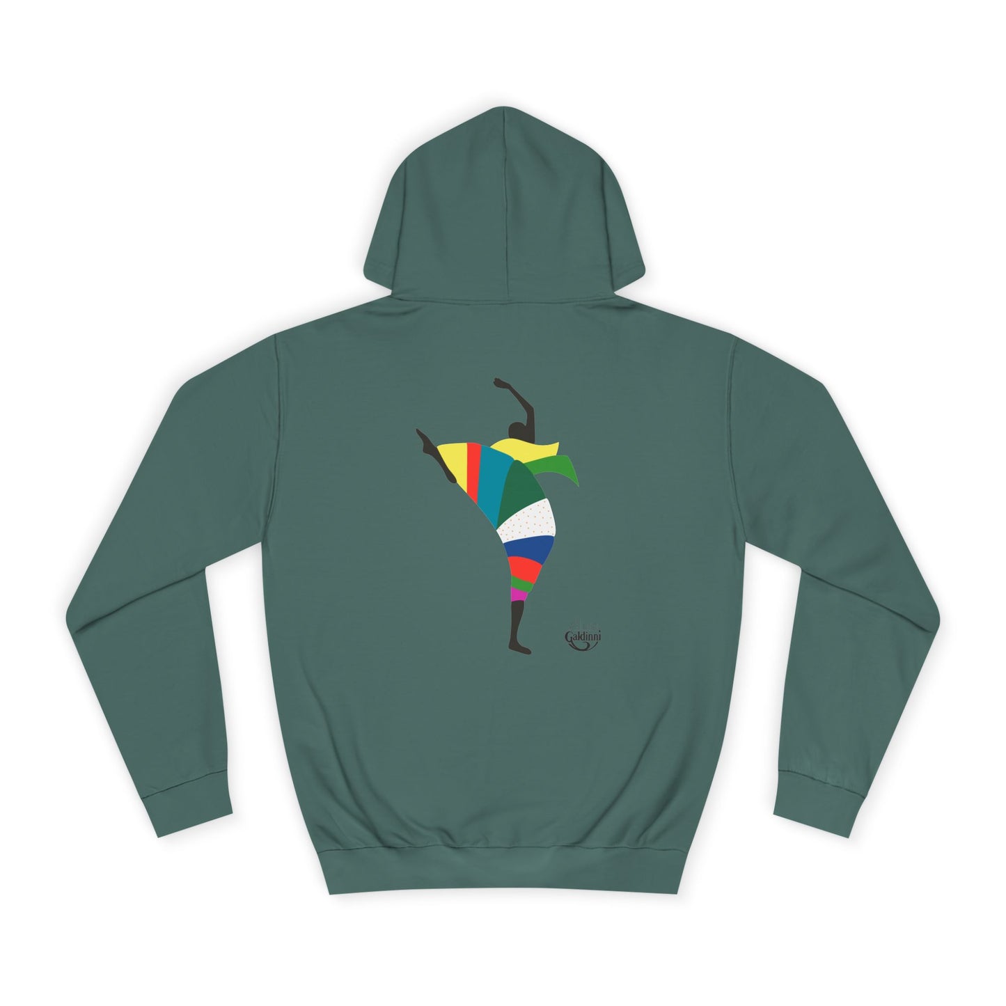 Colorful Dancer Unisex College Hoodie - Stylish Daily Wear