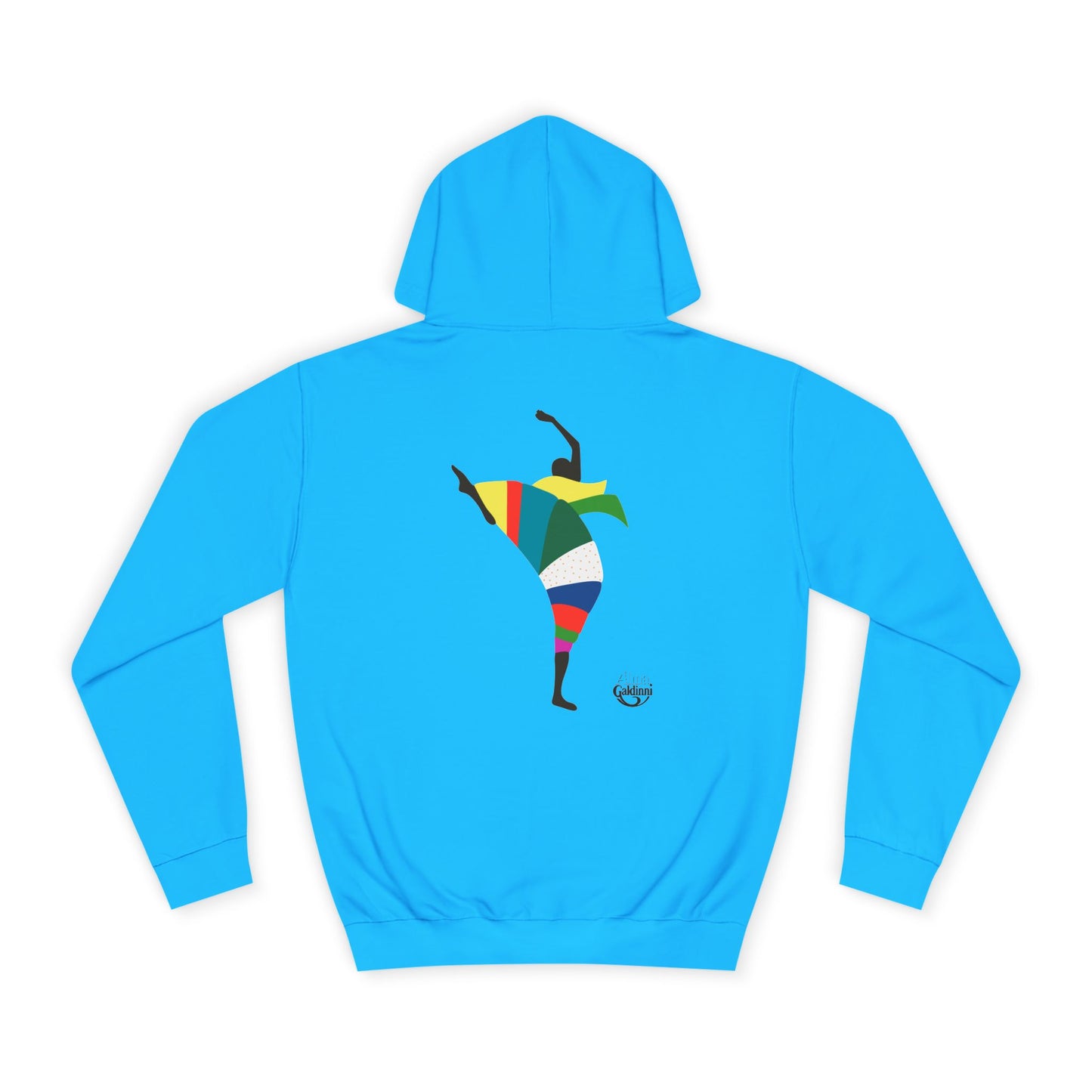 Colorful Dancer Unisex College Hoodie - Stylish Daily Wear