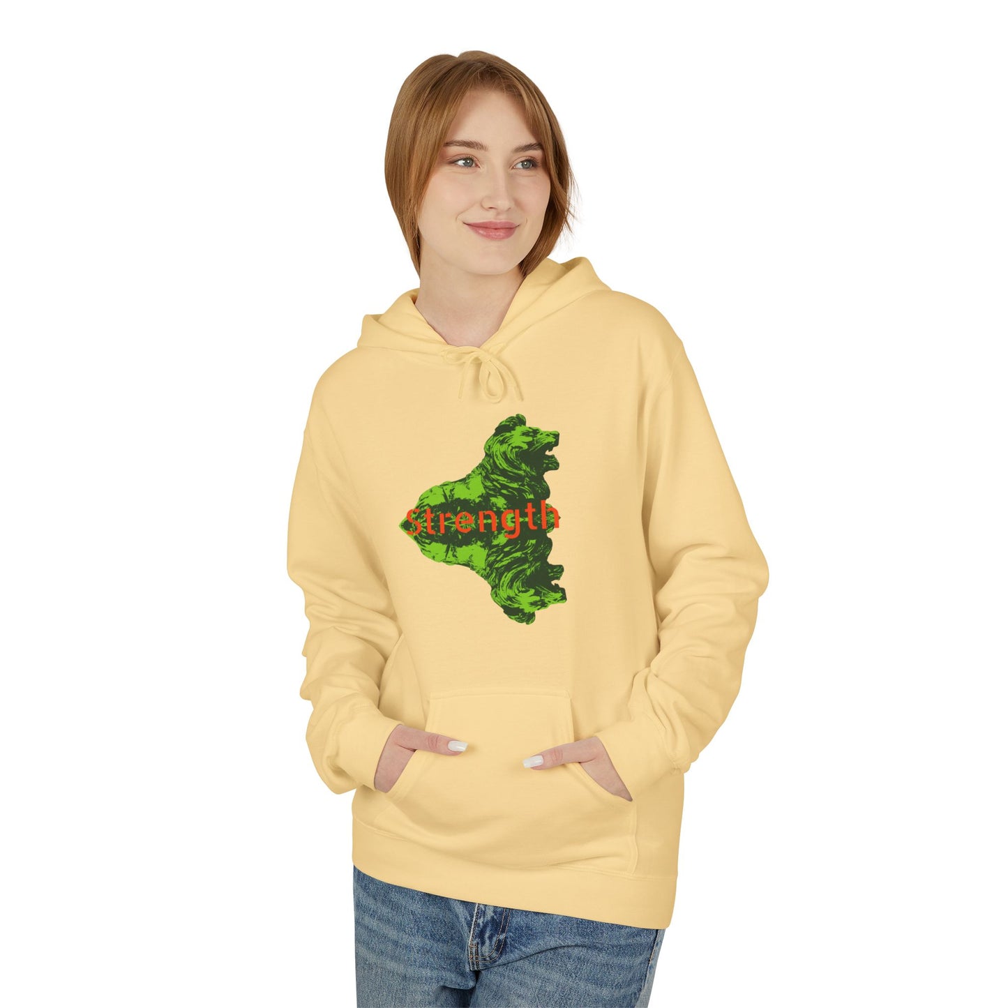 Lion Unisex Midweight Softstyle Fleece Hoodie