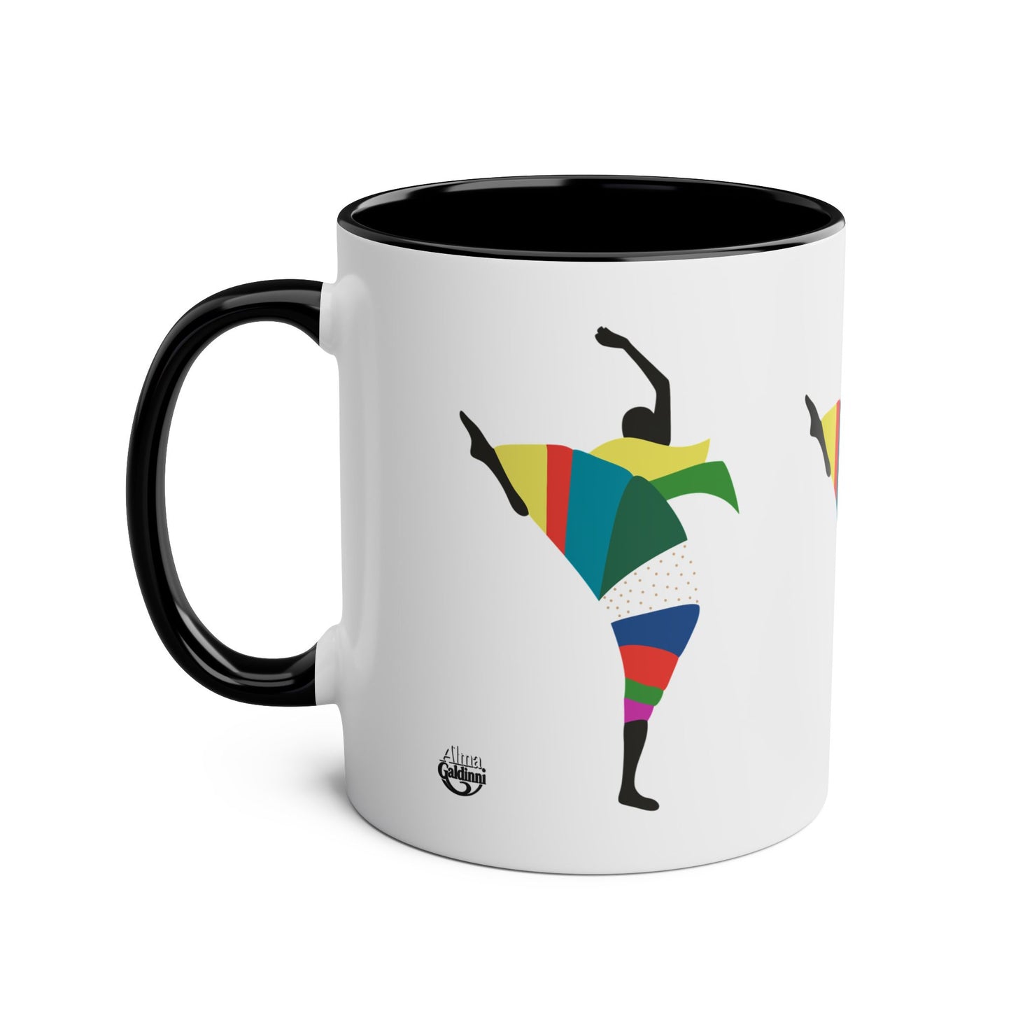 Coffee Mug - Dance is the Orgasm of Life, 11oz Two-Tone Mug