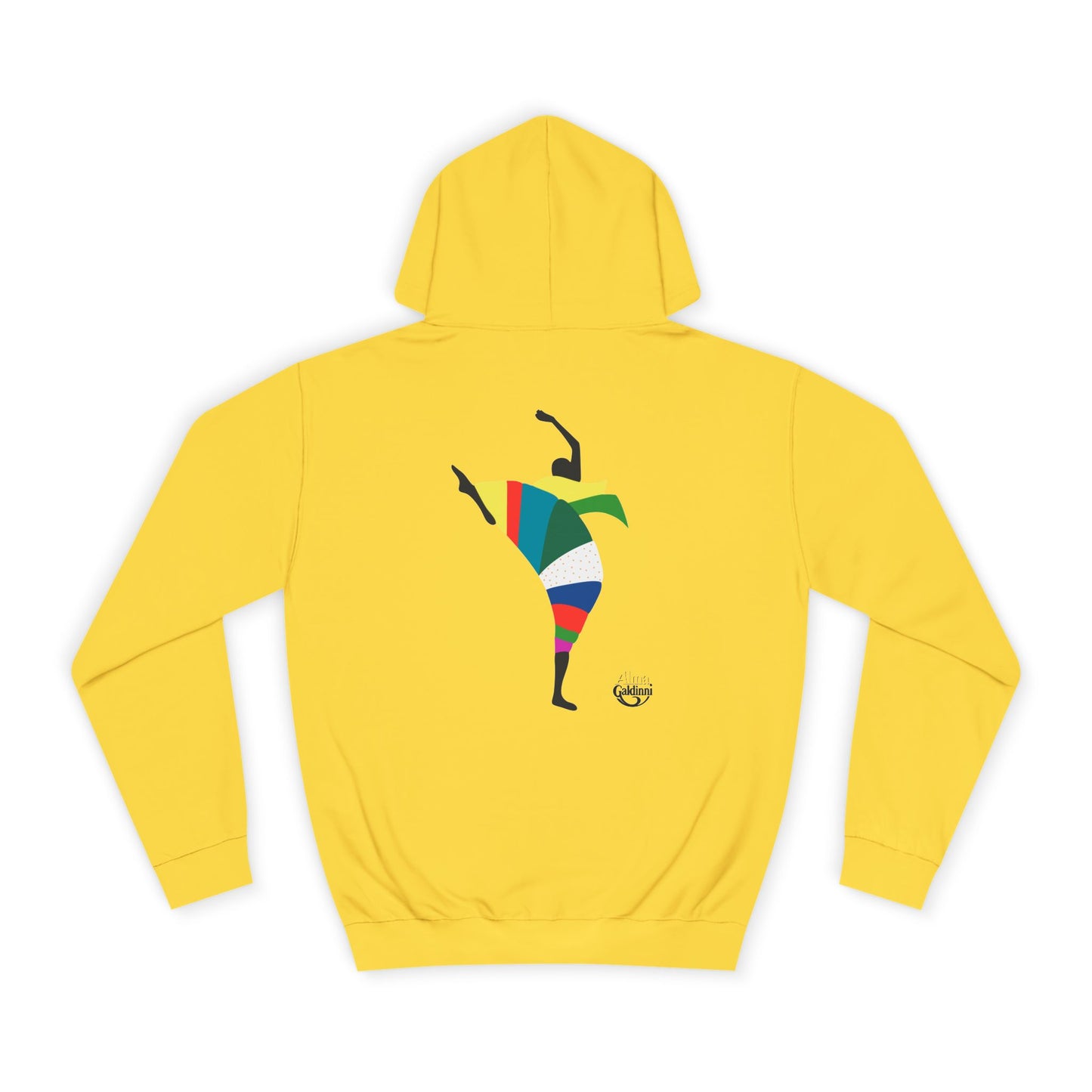 Colorful Dancer Unisex College Hoodie - Stylish Daily Wear
