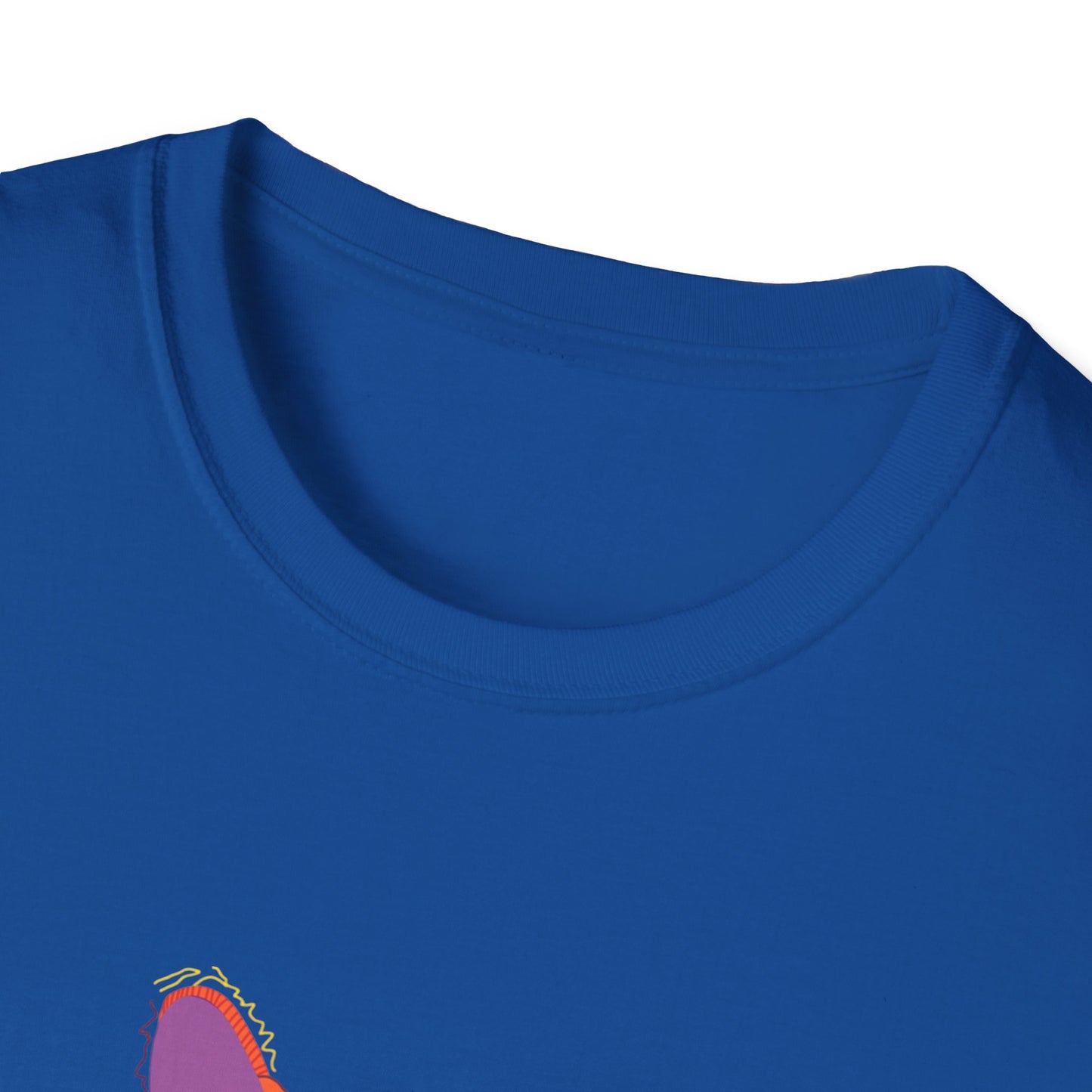 Vibrant Tiger Graphic Unisex Softstyle T-Shirt