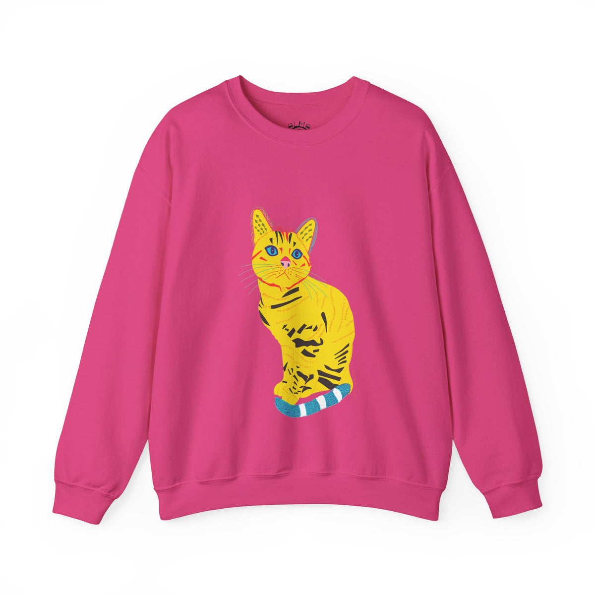 Yellow Cat Unisex Heavy Blend™ Crewneck Sweatshirt